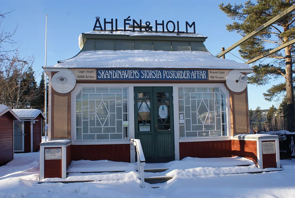 Åhlénpaviljongen in Insjön