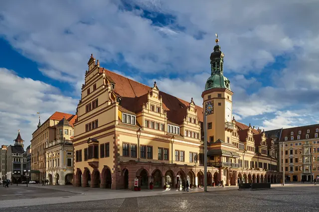 Altes Rathaus Leipzig in Lipsko
