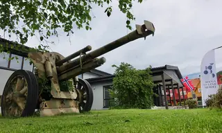 Arquebus krigshistorisk museum in Førresfjorden