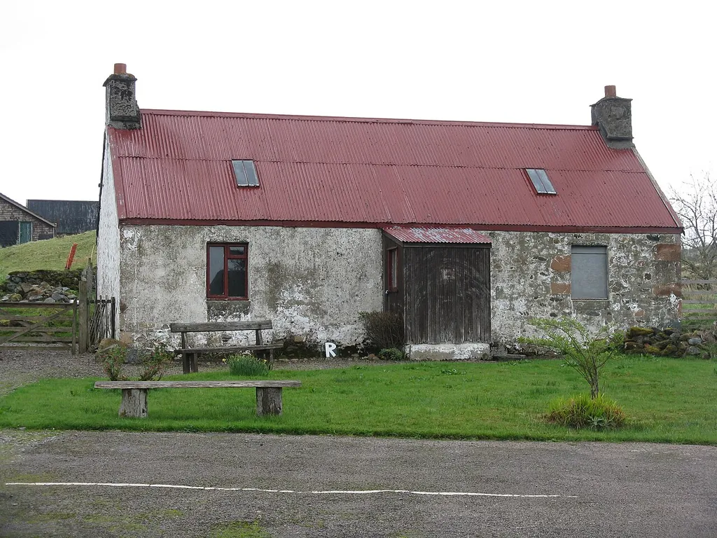 Auchindrain Township in Inveraray