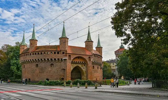 Barbakan in Cracovia
