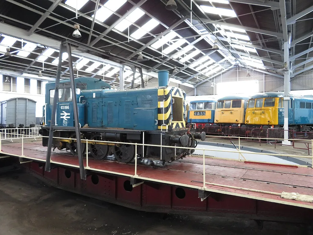 Barrow Hill Roundhouse Railway Centre in Chesterfield