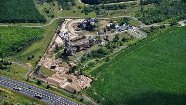 Bergbau-Technik-Park in Großpösna