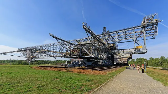 Besucherbergwerk Abraumförderbrücke F60 in Lichterfeld-Schacksdorf