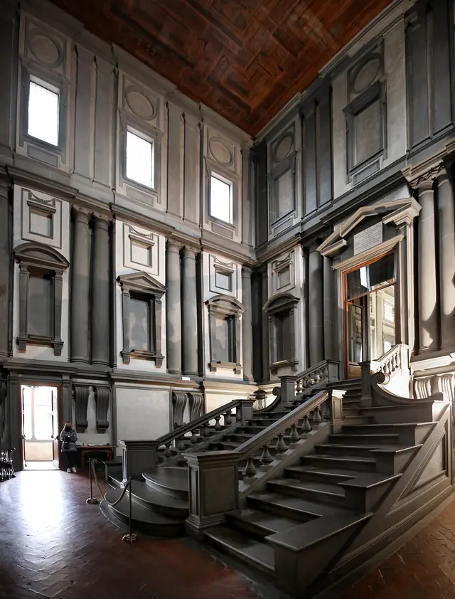 Biblioteca Medicea Laurenziana – Settore monumentale in Florens