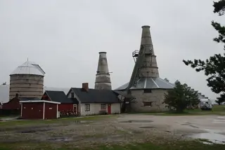 Bläse Kalkbruk in Lärbro