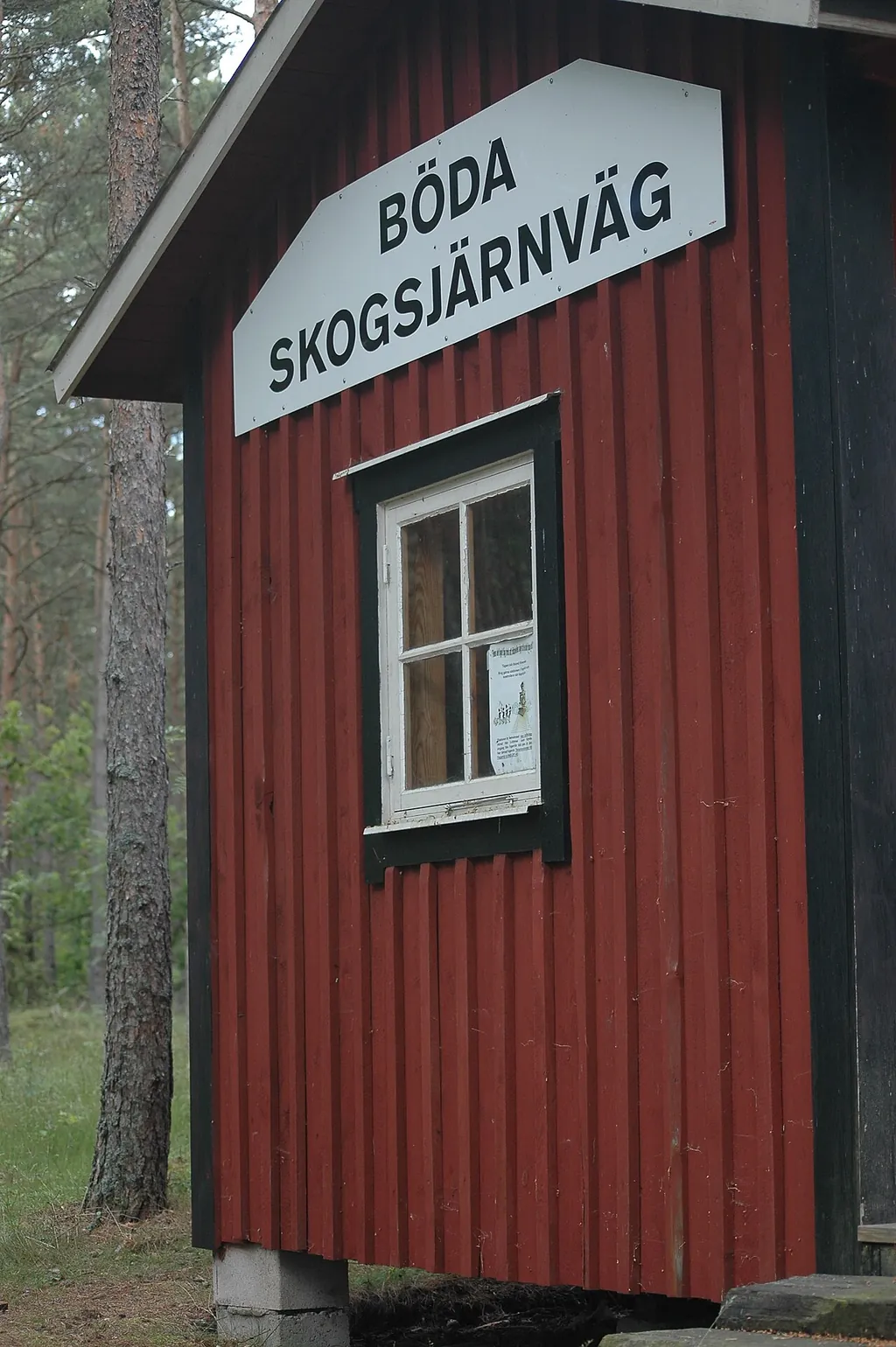 Böda Skogsjärnväg in Byxelkrok
