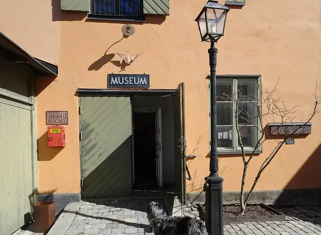 Röde Hanens museum in Stockholm