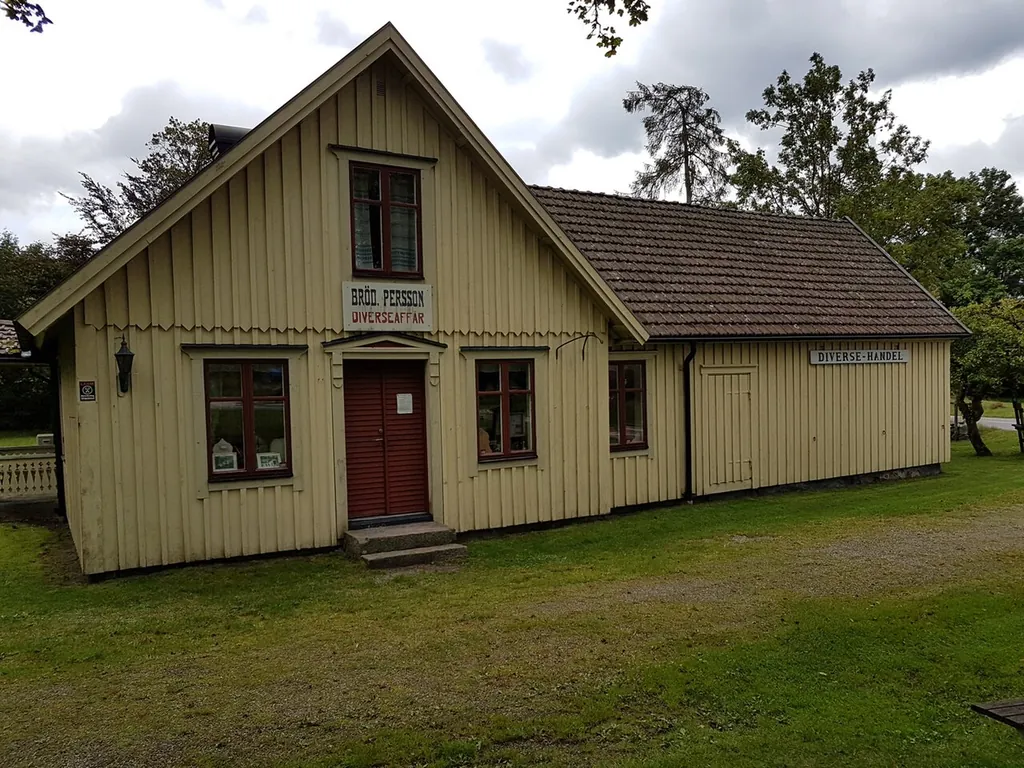 Bröderna Perssons lanthandel in Simlångsdalen