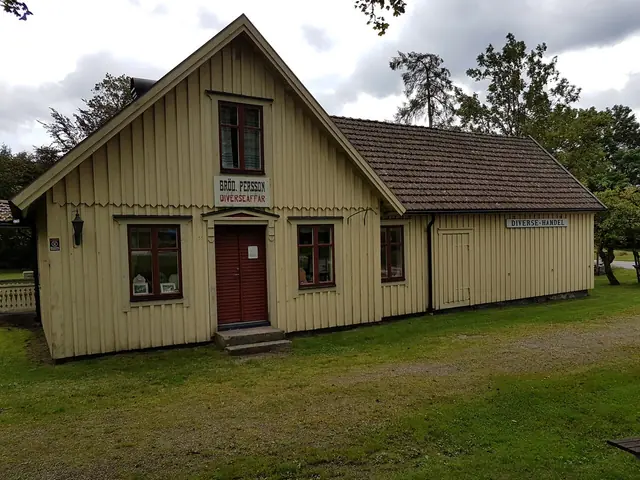 Bröderna Perssons lanthandel in Simlångsdalen