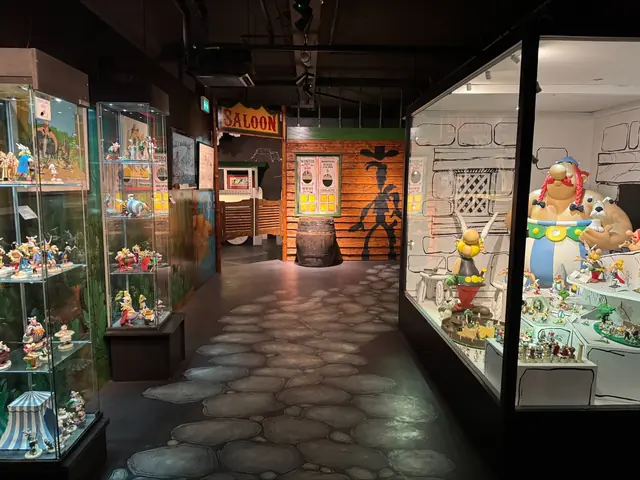 Brussels Comics Figurines Museum in Brusel