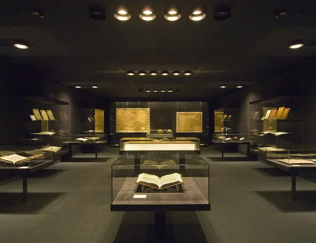 Buchmuseum der SLUB Dresden in Dresda