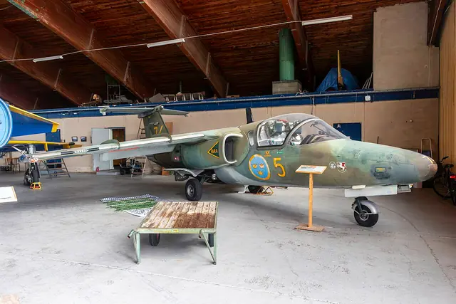 Bunge flygmuseum in Fårösund – Bild 2 von 5