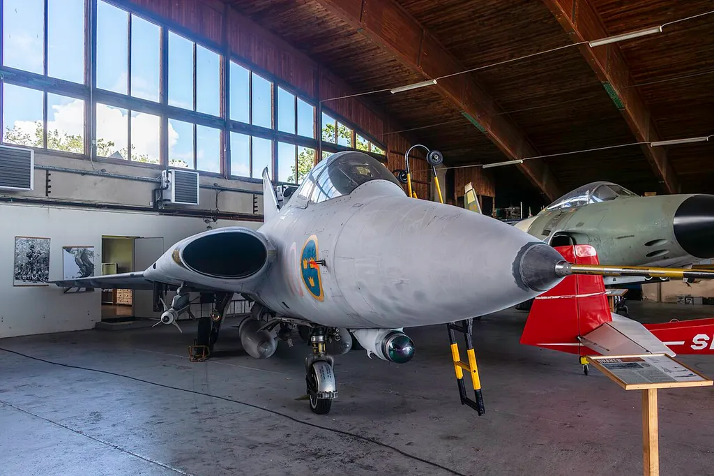 Bunge flygmuseum in Fårösund