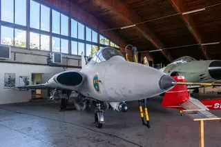 Bunge flygmuseum in Fårösund
