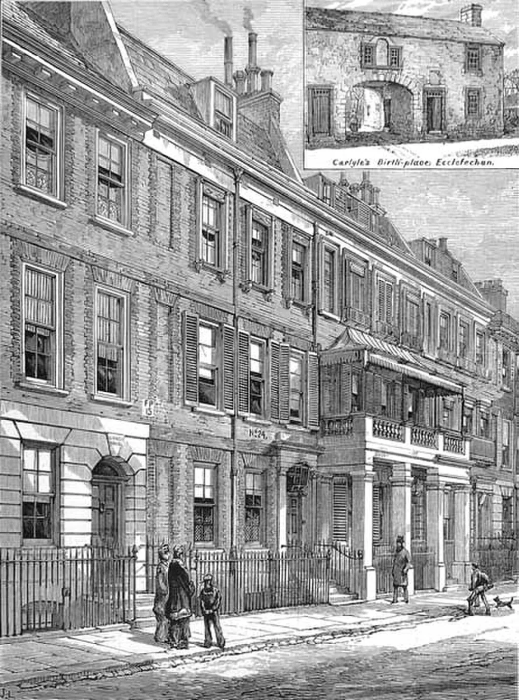 The Carlyles' House in London