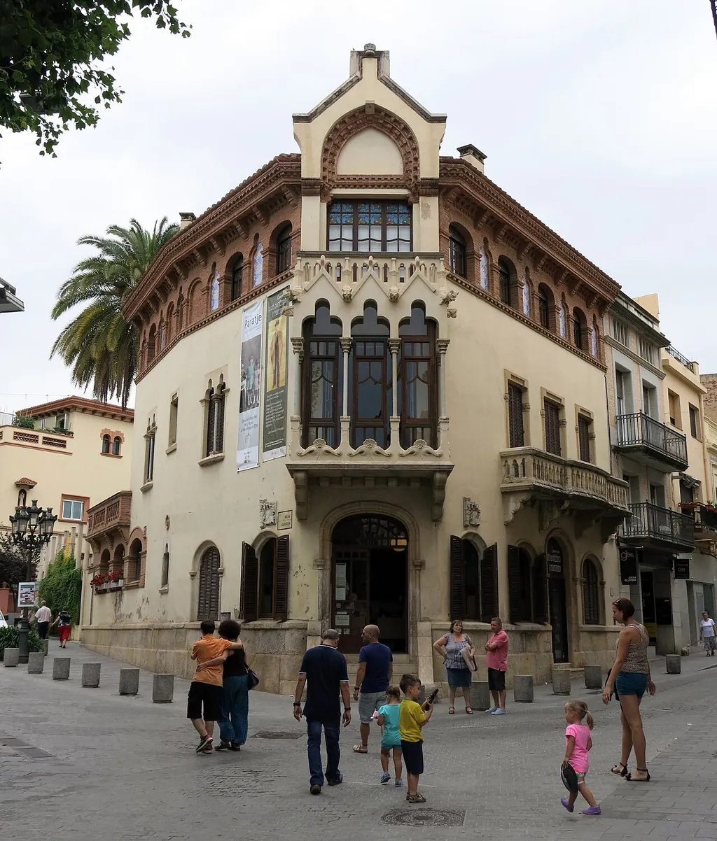 Casa Museu Lluís Domènech i Montaner in Canet de Mar