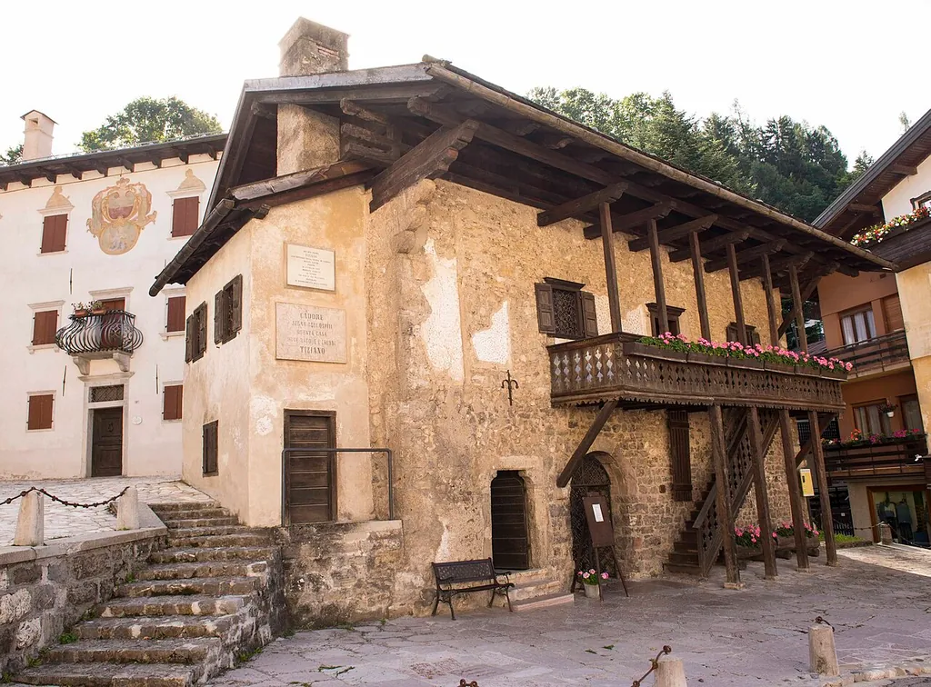 Casa natale di Tiziano Vecellio in Pieve di Cadore