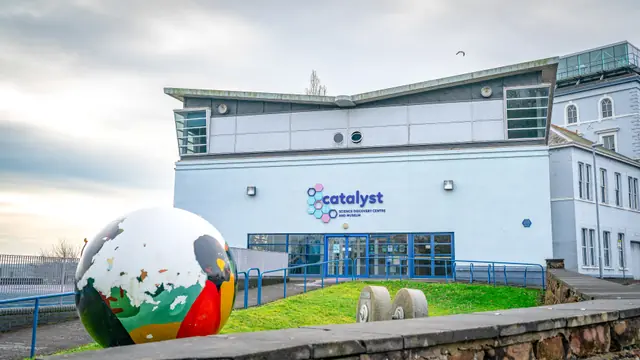 Catalyst Science Discovery Centre in Widnes