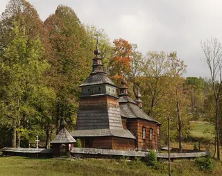 Cerkiew greckokatolicka Świętych Kosmy i Damiana w Bartnem – Photo 1 of 3
