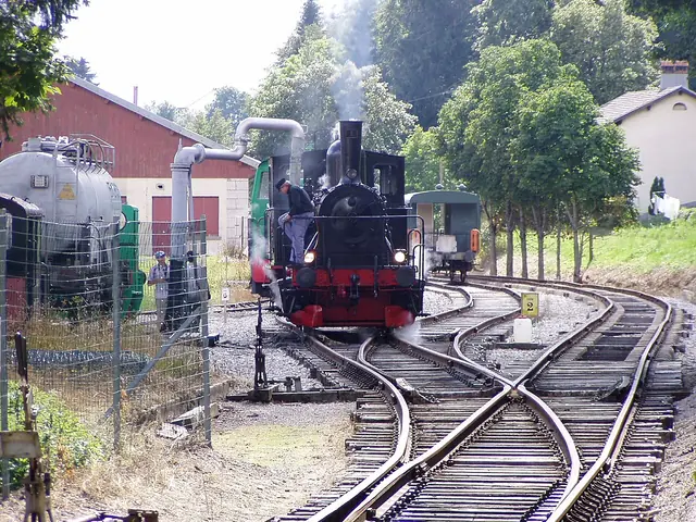 Chemin de fer touristique Pontarlier-Vallorbe in Les Hôpitaux-Neufs