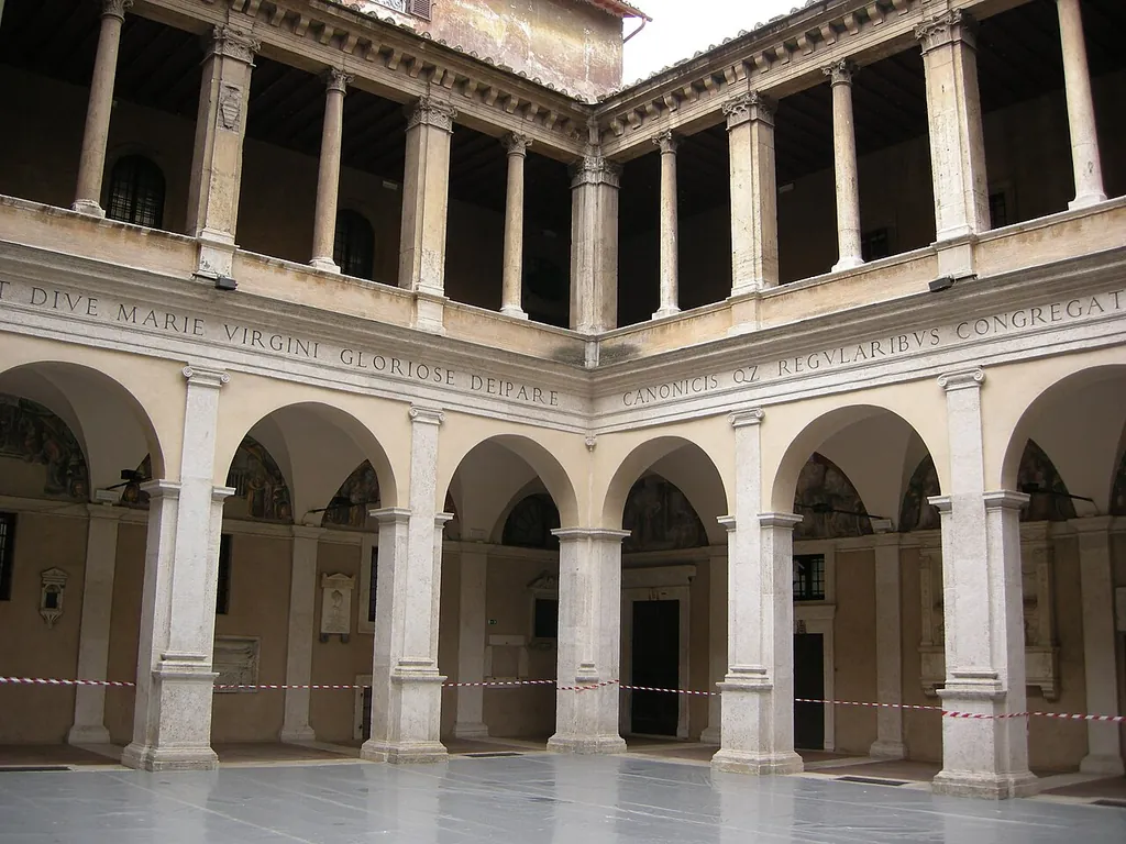 Chiostro del Bramante in Rome
