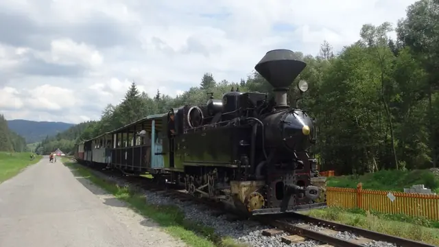 Čiernohronská železnica in Čierny Balog