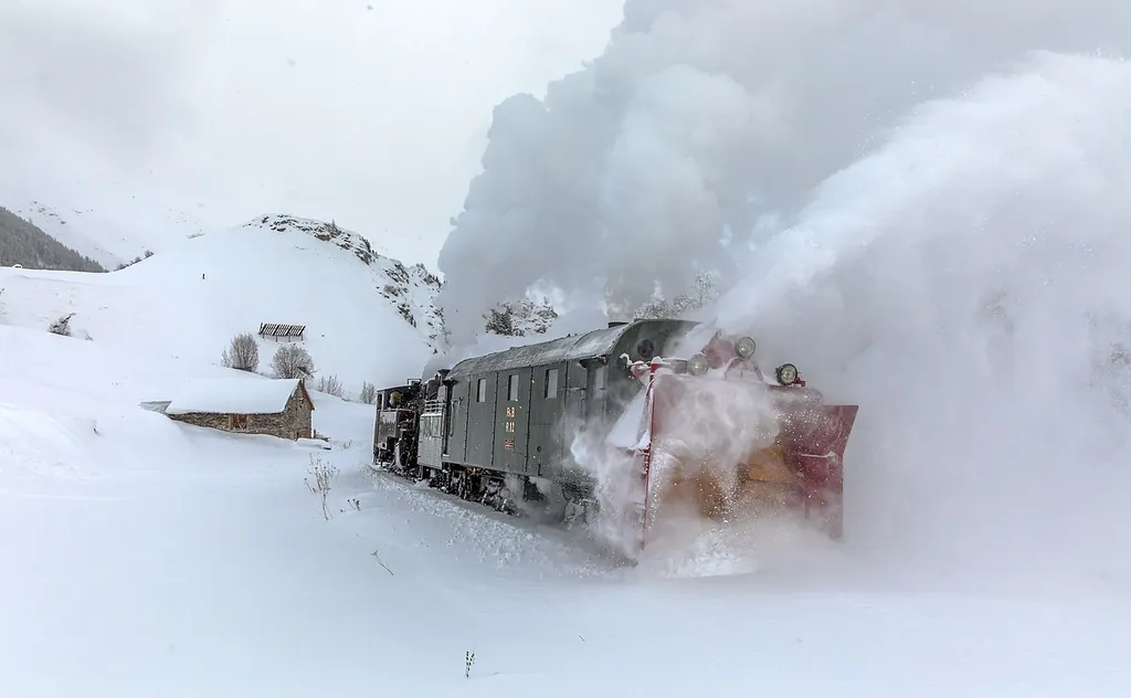 Dampfbahn Furka-Bergstrecke in Oberwald – Photo 6 sur 9