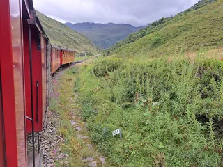 Dampfbahn Furka-Bergstrecke in Oberwald – Photo 8 sur 9