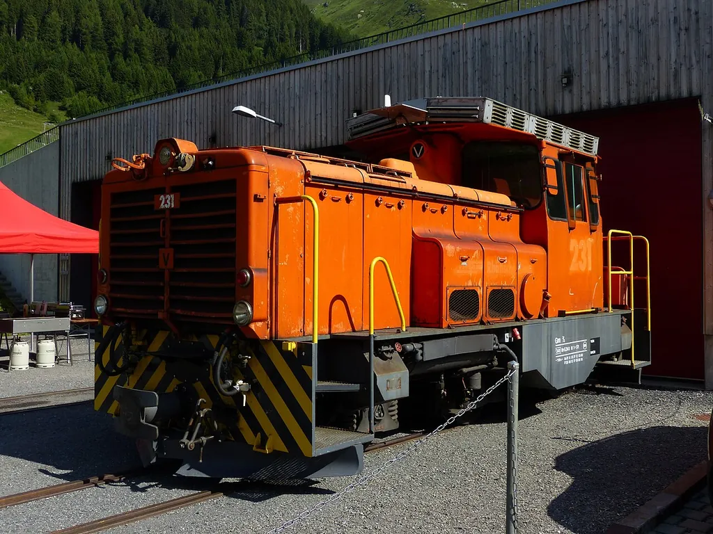 Dampfbahn Furka-Bergstrecke in Oberwald – Photo 9 sur 9