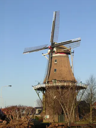 Molenmuseum De Eendragt in Anjum