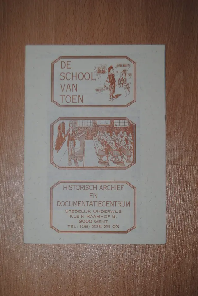 De School van Toen in Gand