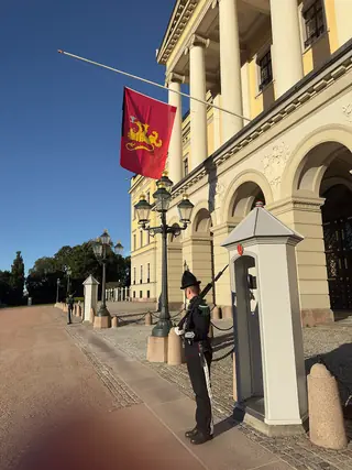 Det kongelige slott in Oslo – Bilde 4 av 4