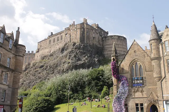 Edinburgh Castle in Edimburgo