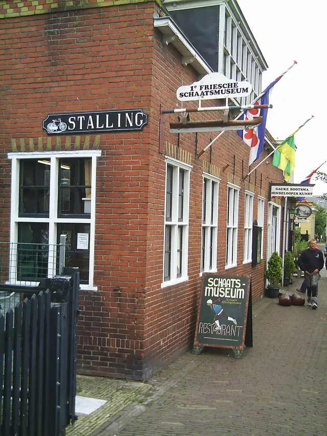 Eerste Friese Schaatsmuseum in Hindeloopen