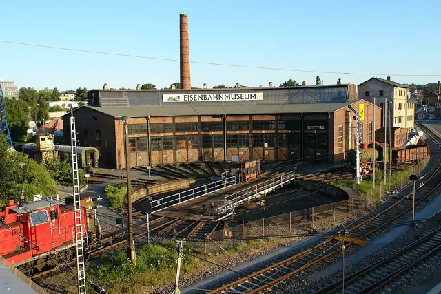 Eisenbahnmuseum Dresden in Dresda