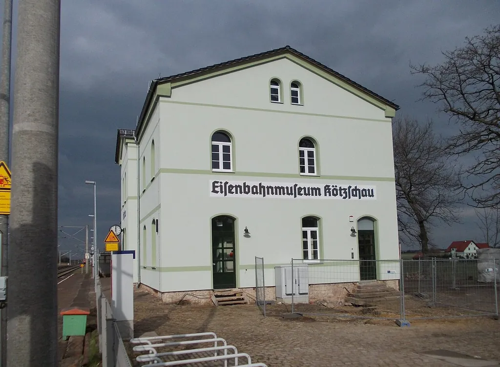 Eisenbahnmuseum Kötzschau in Leuna