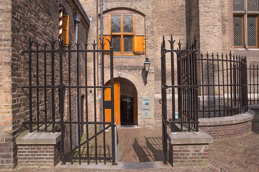 Expositieruimte onder de Ridderzaal in The Hague