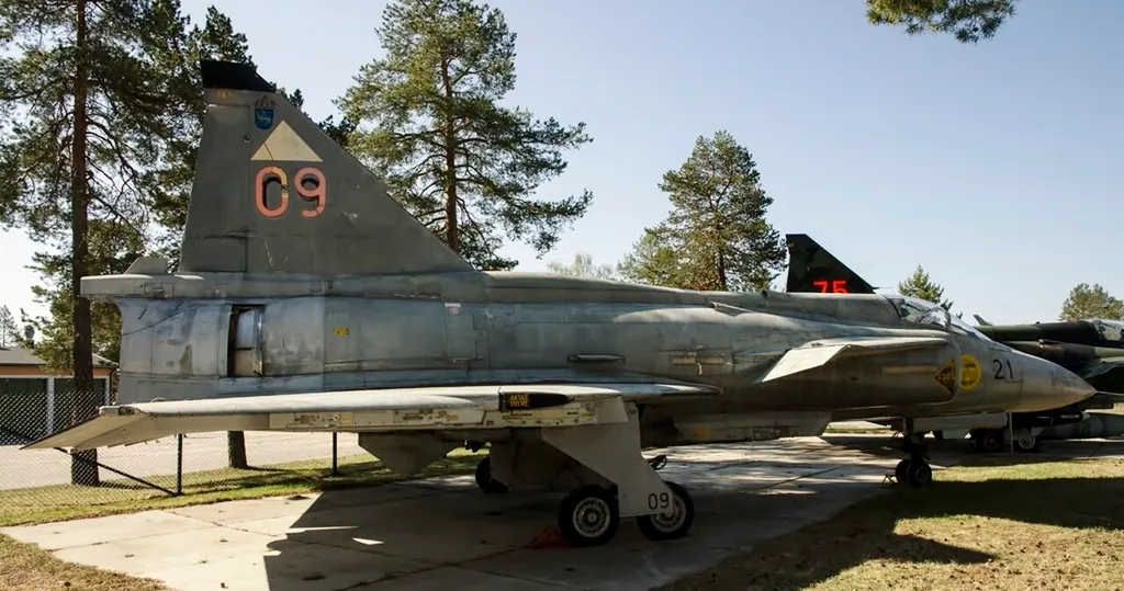 Flygmuseet F 21 in Luleå