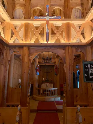Fantoft stavkyrkje in Bergen – Bilde 4 av 10