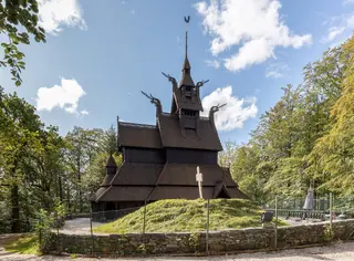 Fantoft stavkyrkje in Bergen