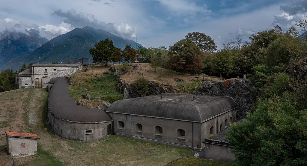 Forte Montecchio Nord in Colico