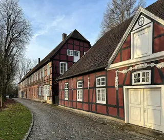 Fürstlicher Marstall Schloss Rheda in Rheda-Wiedenbrück – Foto 1 van 6