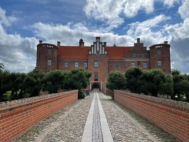 Gammel Estrup Danmarks Herregårdsmuseum in Auning