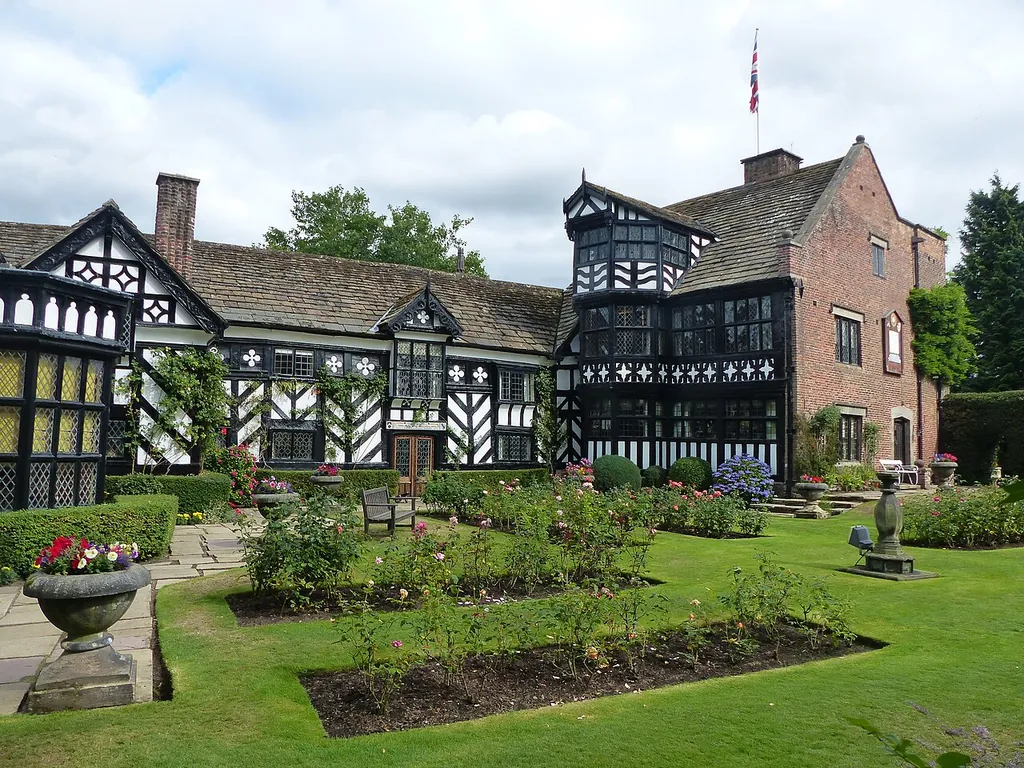 Gawsworth Hall in Macclesfield