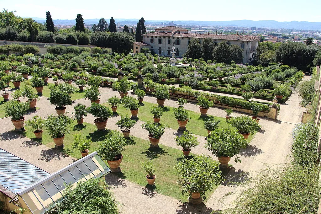 Giardino della Villa Medicea di Castello in Florence