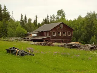 Gisselfors kaggfabrik in Oviken
