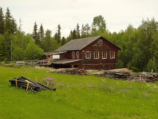 Gisselfors kaggfabrik in Oviken