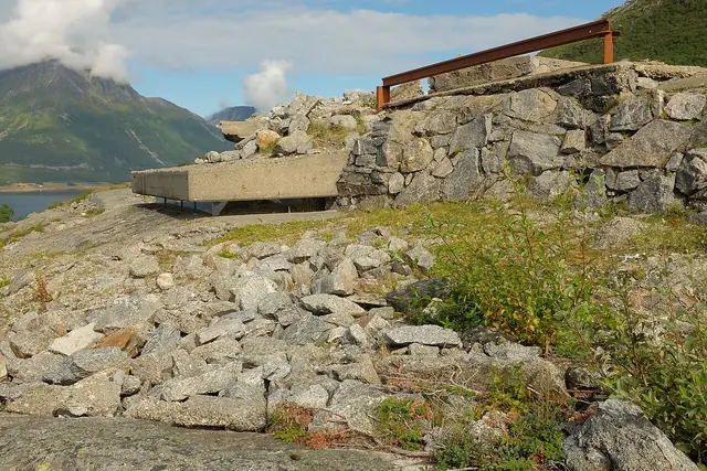 Grønsvik kystfort in Stokkvågen