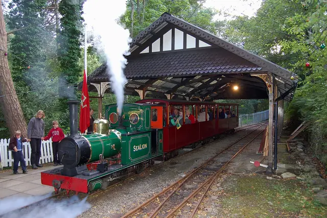 Groudle Glen Railway in Onchan